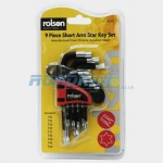 Short Arm Star Key Set | 9pc