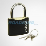 60mm Black Brass Padlock