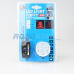 Poppy Air Freshener Base LED Light 12/24v | 7 Colours & Dimmer