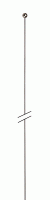 58'' Tapered Stainless Steel Replacement Whip