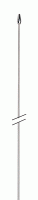 53'' Tapered Stainless Steel Replacement Whip