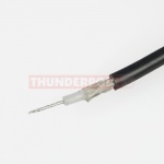 RG58 CU Coaxial Cable | Black | 100m Reel